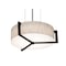 Afx Apex 12'' Pendant - Espresso Finish - Jute Shade APP1214MBES-JT - alternate 1